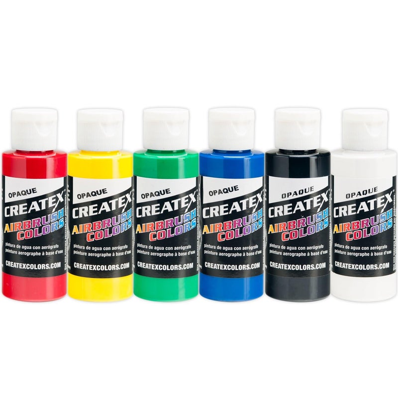 CREATE X CREATEX Colors Cre5201 Opaque Airbrush Color, 2 oz, Blue - Image 2